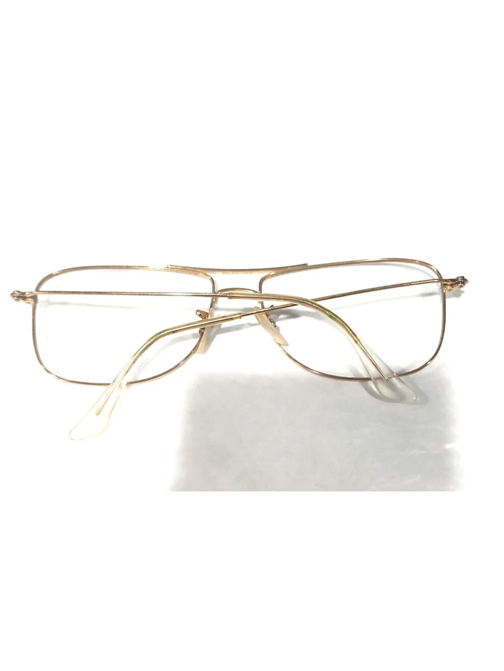 Ray Ban RB3477 001 Gold Metal Sunglasses Frame 59-16 Wrong Screw in Arm